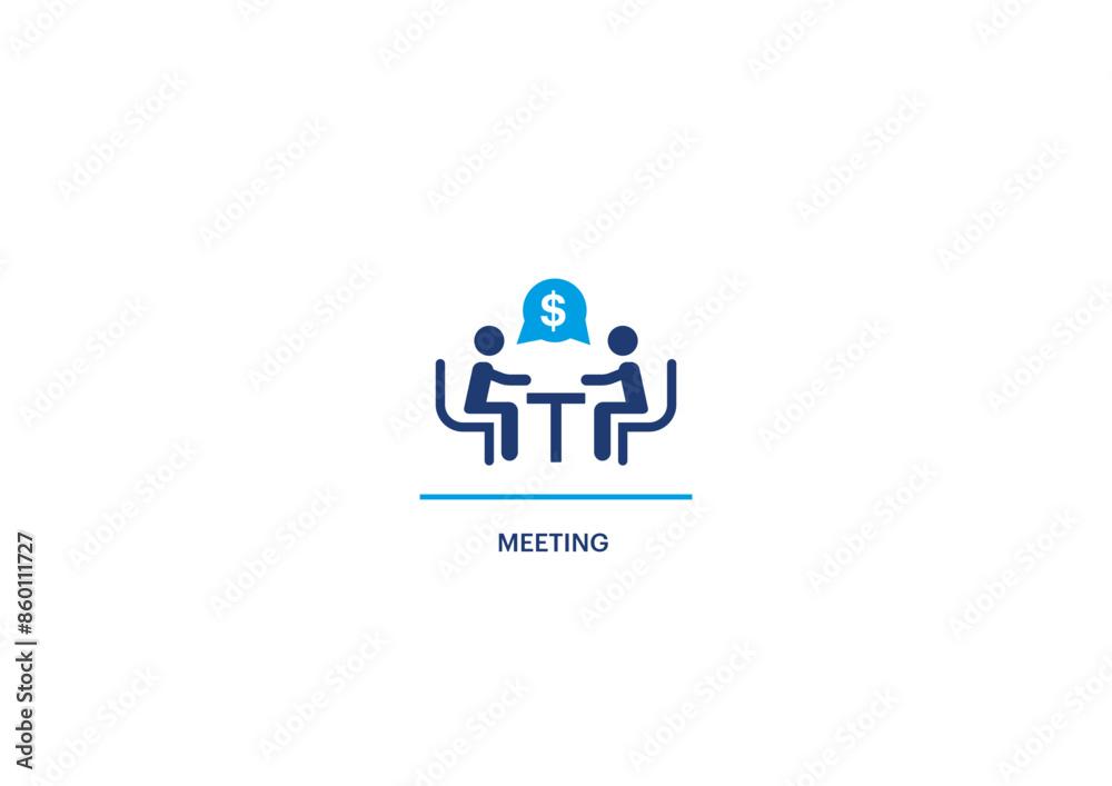 Meeting, hangout, meet icon in vector eps 10. Meeting, hangout, meet icon in vector eps 10.