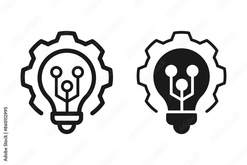 Innovation icon set. Simple element from digital disruption collection. Innovation icon set. Simple element from digital disruption collection.