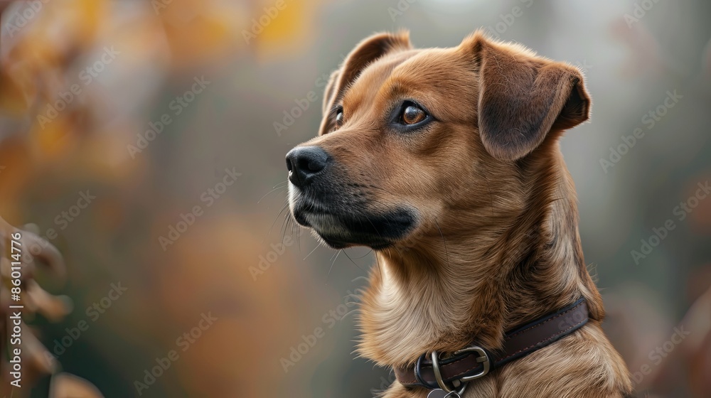 a dog with a dog collar looking at the camera a dog with a dog collar looking at the camera