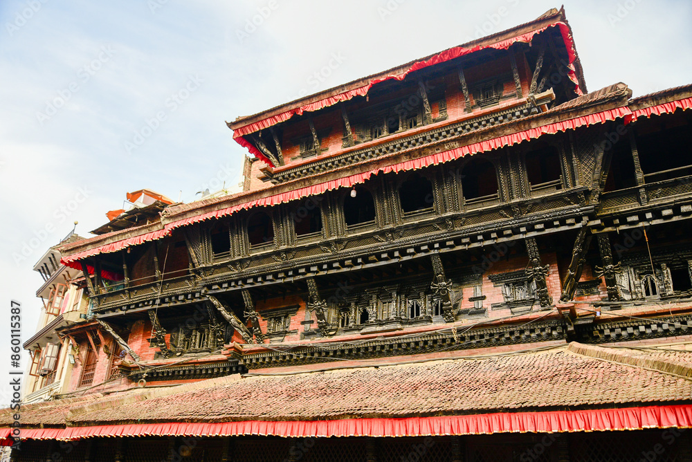 ネパールの首都カトマンズにあるダルバール広場の美しい風景Beautiful scenery of Durbar Square in Kathmandu, the capital of Nepal ネパールの首都カトマンズにあるダルバール広場の美しい風景Beautiful scenery of Durbar Square in Kathmandu, the capital of Nepal