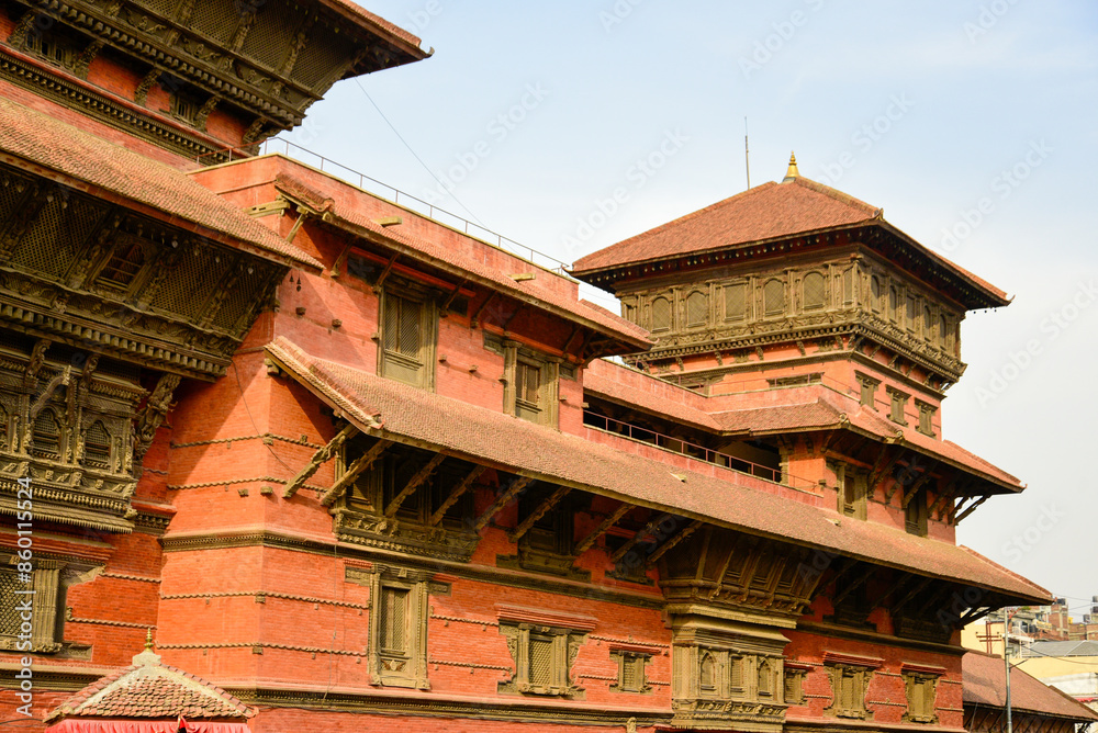 ネパールの首都カトマンズにあるダルバール広場の美しい風景Beautiful scenery of Durbar Square in Kathmandu, the capital of Nepal ネパールの首都カトマンズにあるダルバール広場の美しい風景Beautiful scenery of Durbar Square in Kathmandu, the capital of Nepal