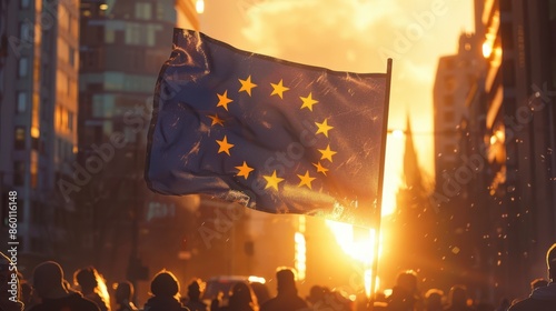 The European Union Flag photo