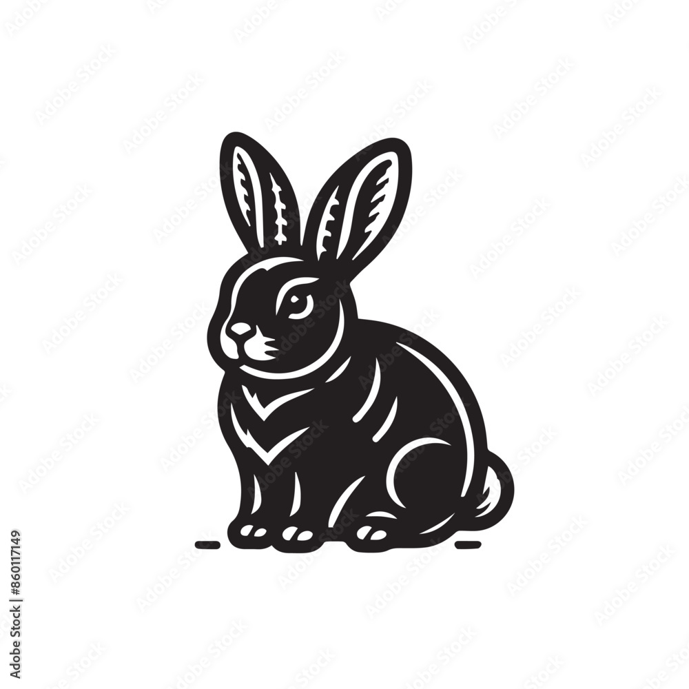 Obraz premium illustration of a rabbit