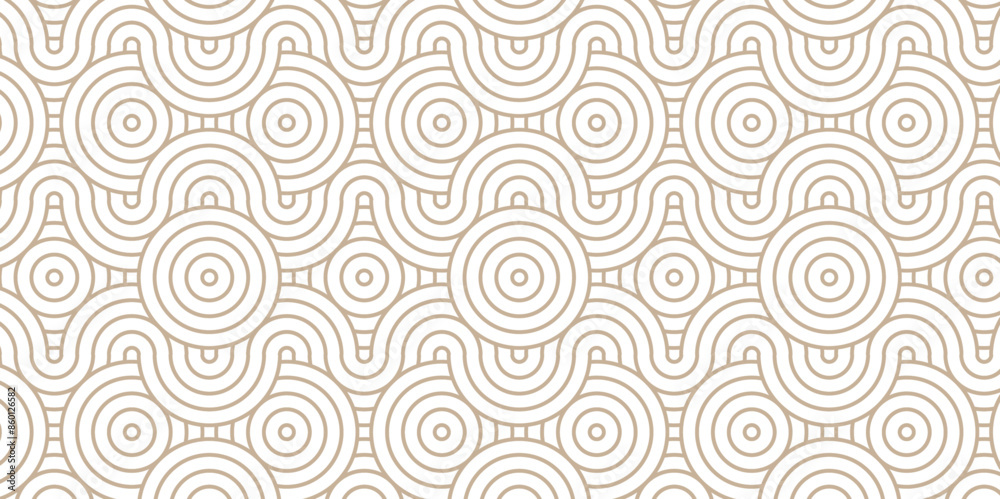 Minimal diamond vector overlapping Pattern geometric wave spiral and abstract circle wave line. brown seamless tile stripe geometric create retro square line backdrop white pattern background. Minimal diamond vector overlapping Pattern geometric wave spiral and abstract circle wave line. brown seamless tile stripe geometric create retro square line backdrop white pattern background.
