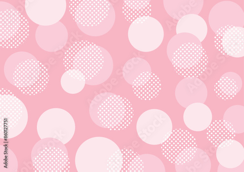 水玉模様の背景