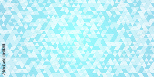 abstract blue background with triangles