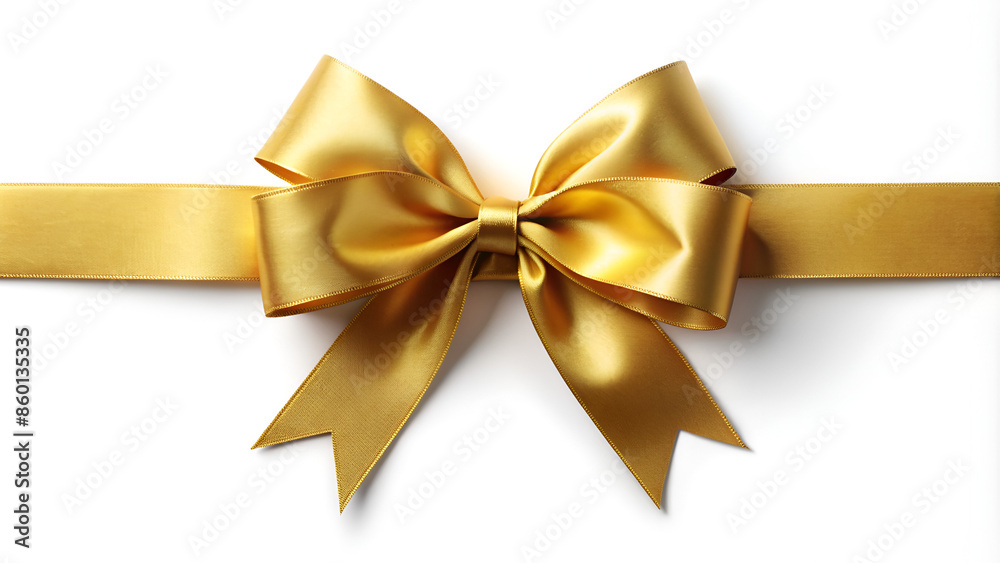 ribbon gold color Christmas ribbon with shadow, xmas wrap element template ribbon gold color Christmas ribbon with shadow, xmas wrap element template