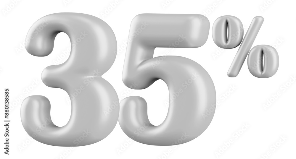 35 Percent Off Sale Red Number 35 Percent Off Sale Red Number