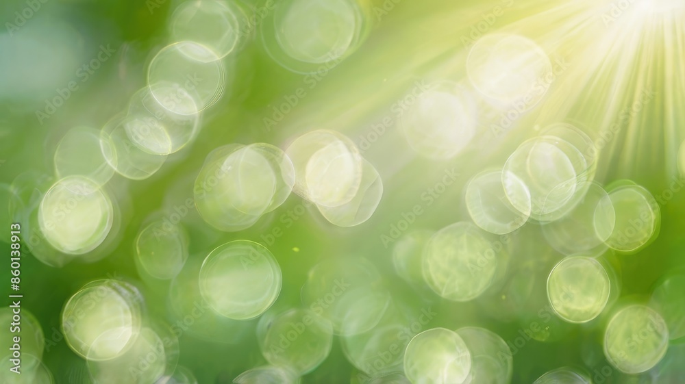 Harmonious Blurred Greenscape for Organic Brands Harmonious Blurred Greenscape for Organic Brands