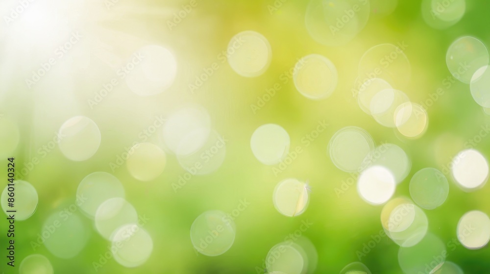Calm Nature Bokeh for Wellness Branding Calm Nature Bokeh for Wellness Branding