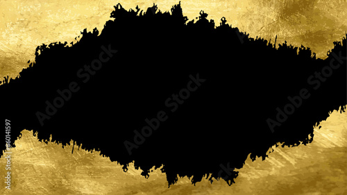 Abstract foil effect of golden rays of light with lines. Abstract background made of gold foil and gold lines with a luxurious gold vector illustration.