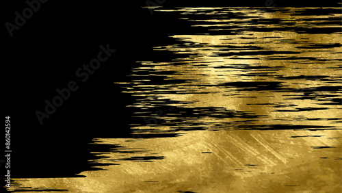 Golden texture. Gold foil luxury background for the celebration. The background is made of gold foil.Festival decoration vector illustration.