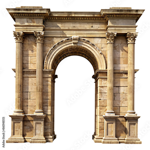 ancient roman arch photo