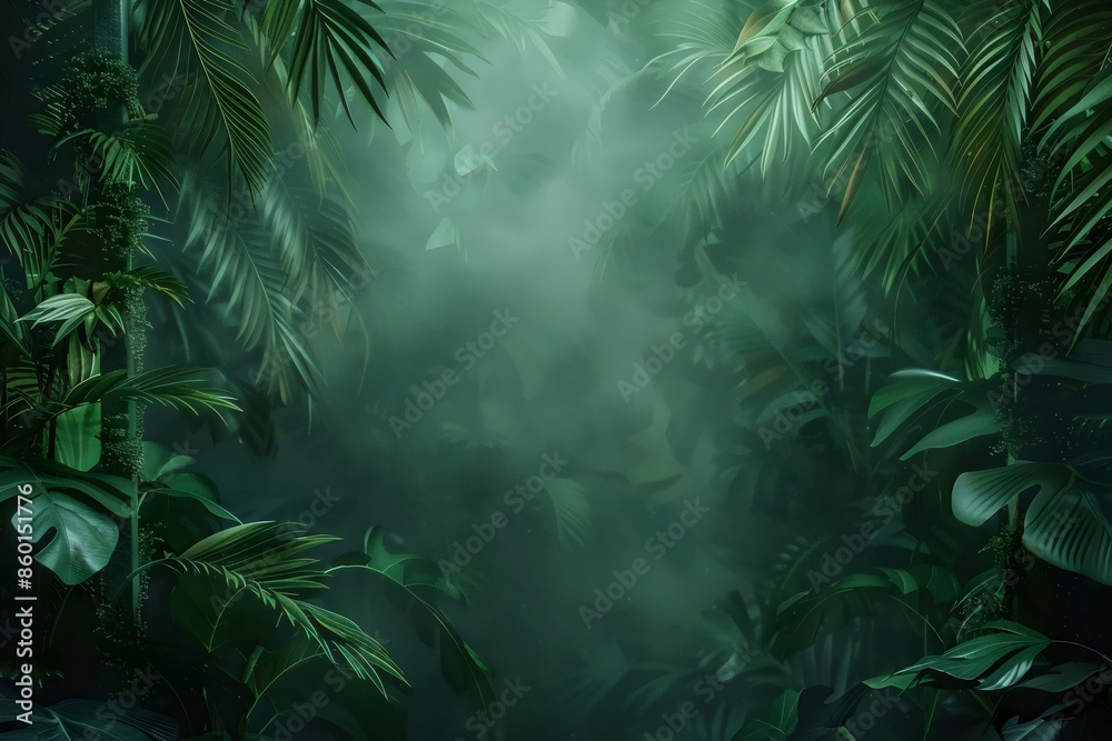 Forest Backdrop, Deep Jungle Background Forest Backdrop, Deep Jungle Background