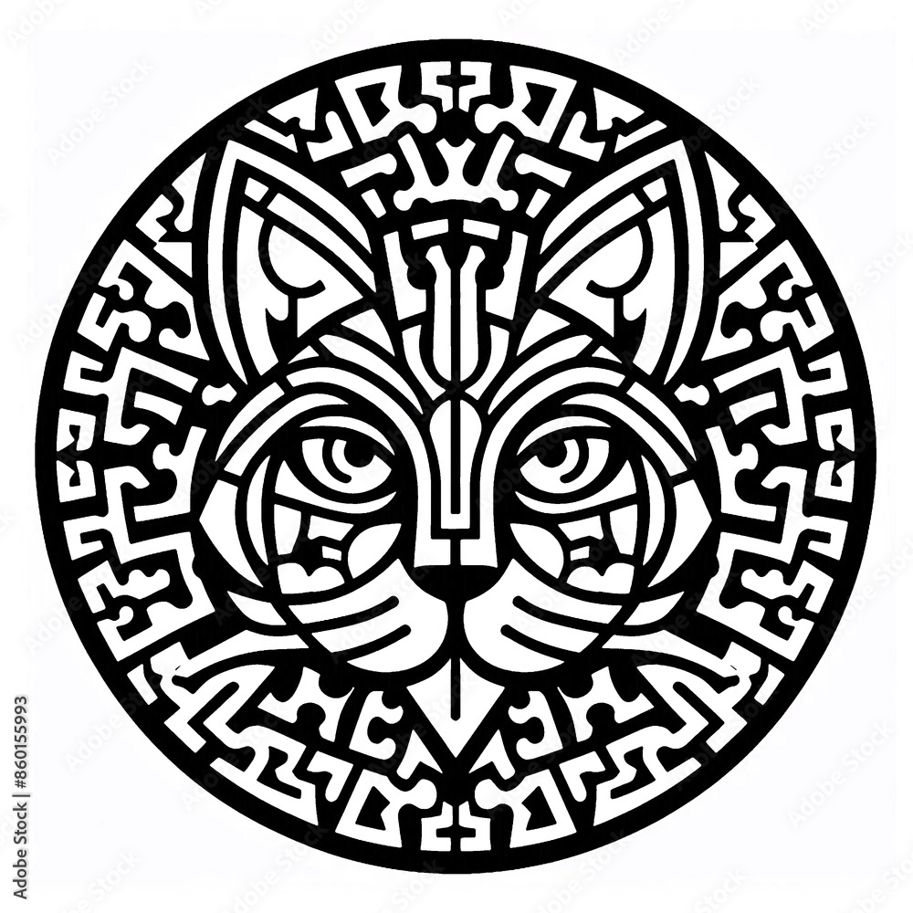 A logo Animal vector illustration on white background
A logo Animal vector illustration on white background