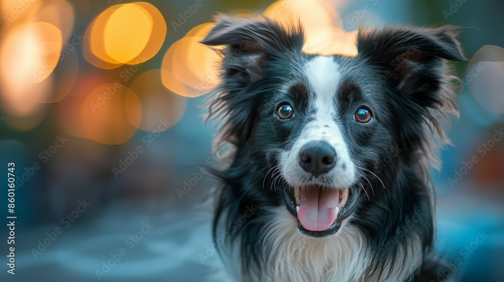 Cute joyful Border Collie. Pet. Dog. Canine. Cute joyful Border Collie. Pet. Dog. Canine.
