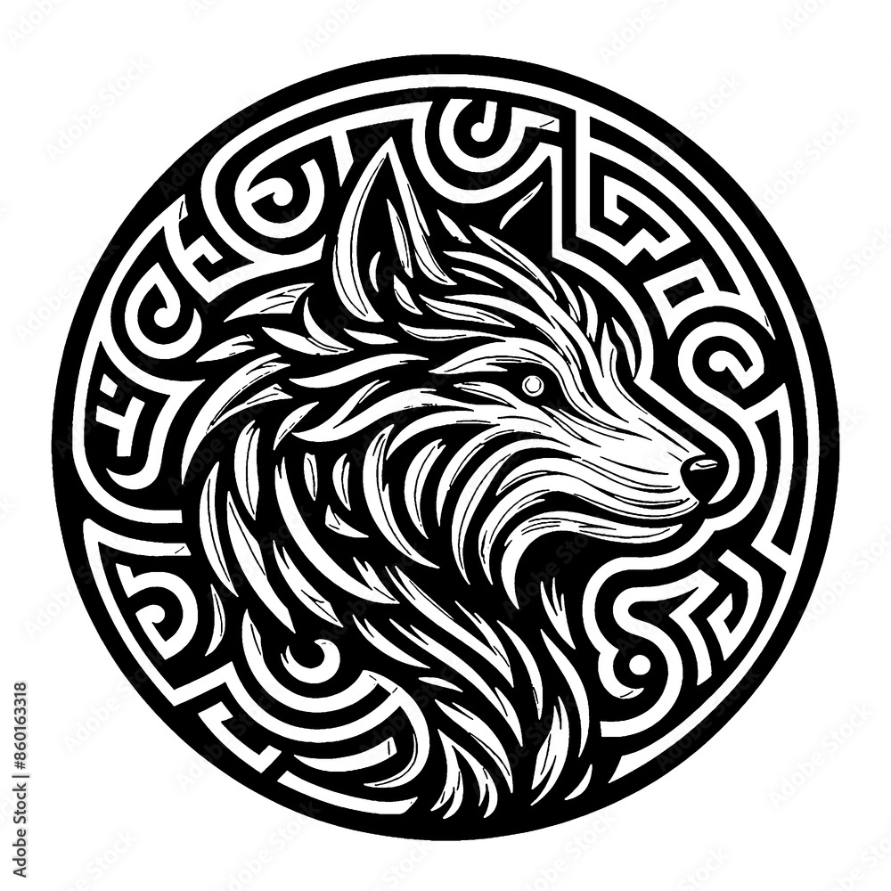 black and white pattern Animal vector illustration
black and white pattern Animal vector illustration