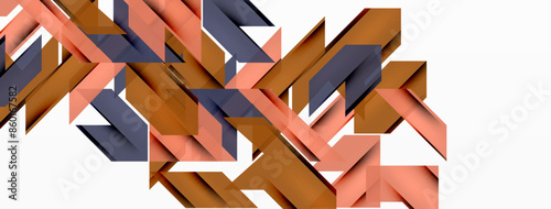 Speed and sport geometric background. Color lines dynamic template for wallpaper, banner, background or landing