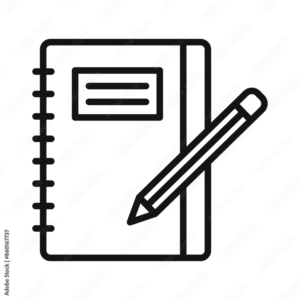 Open Notebook Icon Ideal for Journaling and Note-Taking Open Notebook Icon Ideal for Journaling and Note-Taking