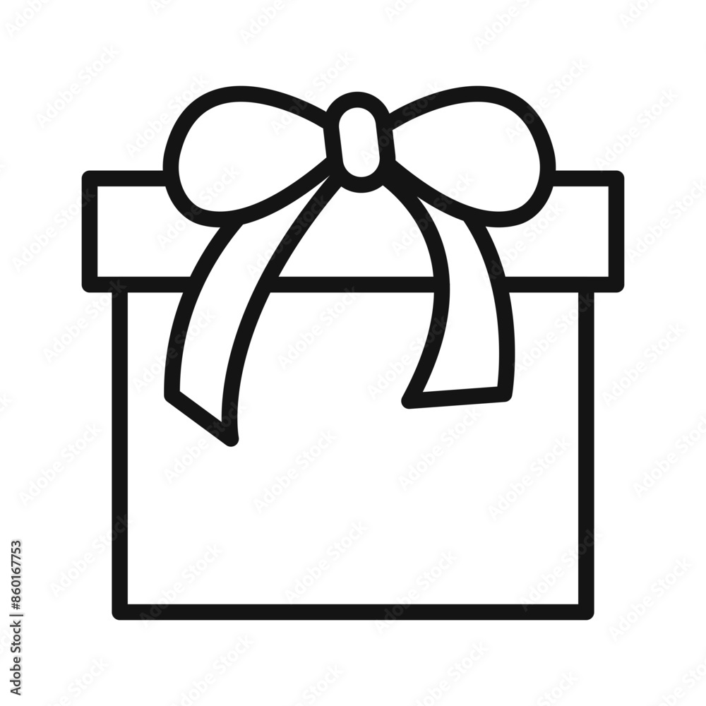 Gift Box Icon Ideal for Celebrations and Presents Gift Box Icon Ideal for Celebrations and Presents