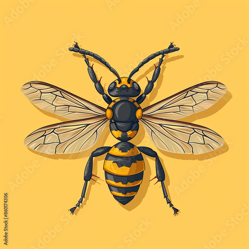 Wasp_Cartoon_Vector_Icon_Illustration_people_mos