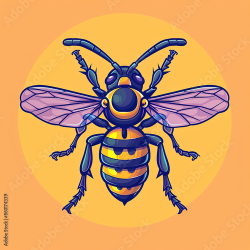 Wasp_Cartoon_Vector_Icon_Illustration_people_mos