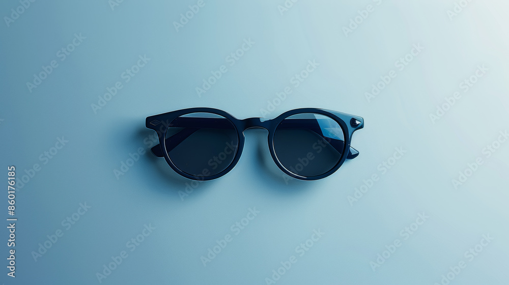 Sunglasses set against a plain white background. Sunglasses set against a plain white background.