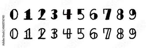 手書きの数字