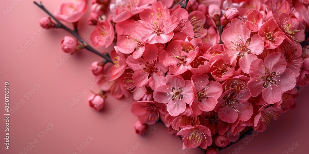 valentine's day heart background, flowers valentine's day heart background, flowers