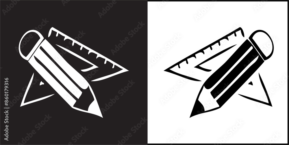 IIlustration Vector graphics of School icon IIlustration Vector graphics of School icon