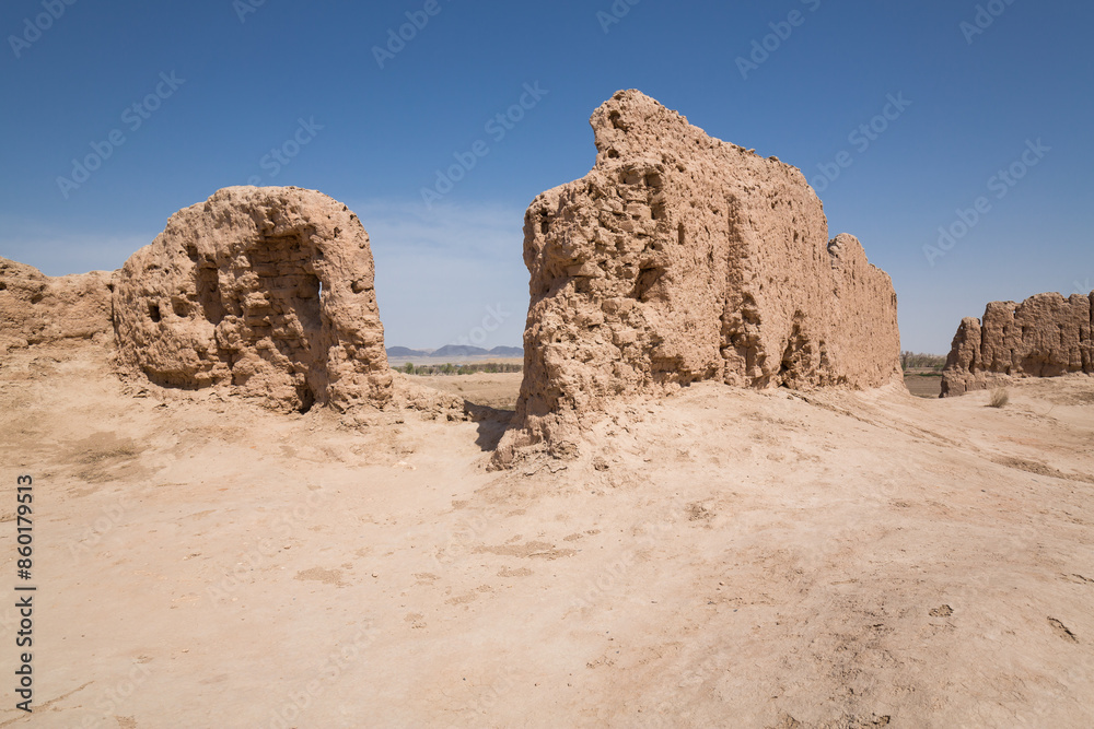 The Kyzyl-Kala fortress of Ancient Khorezm The Kyzyl-Kala fortress of Ancient Khorezm