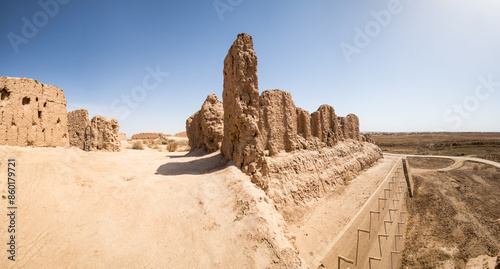 The Kyzyl-Kala fortress of Ancient Khorezm photo