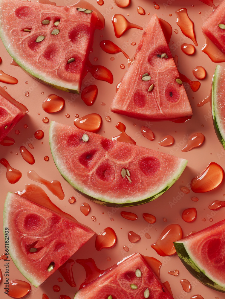 Fresh Watermelon Pattern Background
Fresh Watermelon Pattern Background