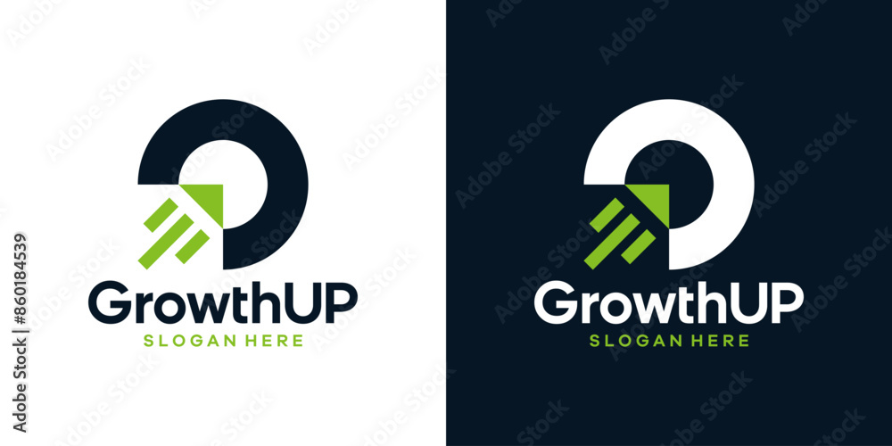 Modern growth logo design. Abstract arrow shapes graphic vector. Symbol, icon, creative. Modern growth logo design. Abstract arrow shapes graphic vector. Symbol, icon, creative.
