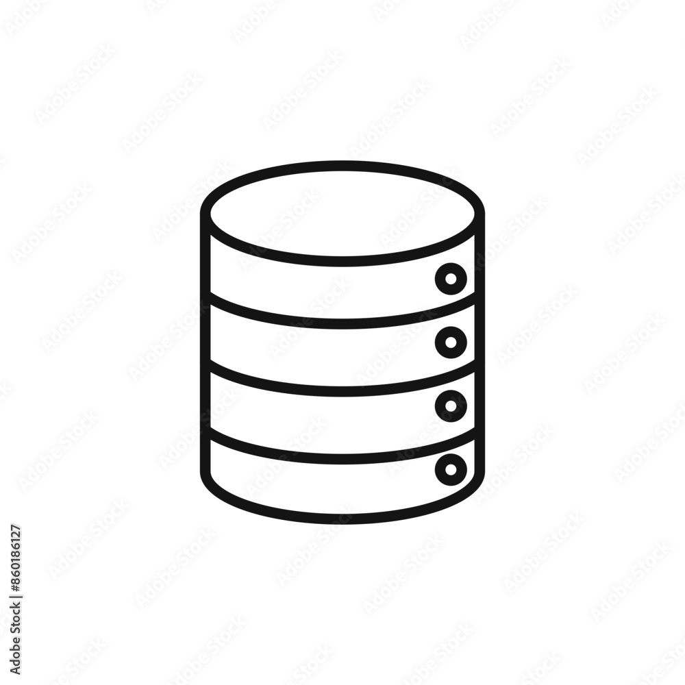 Information Database Icon Perfect for Data Management Information Database Icon Perfect for Data Management