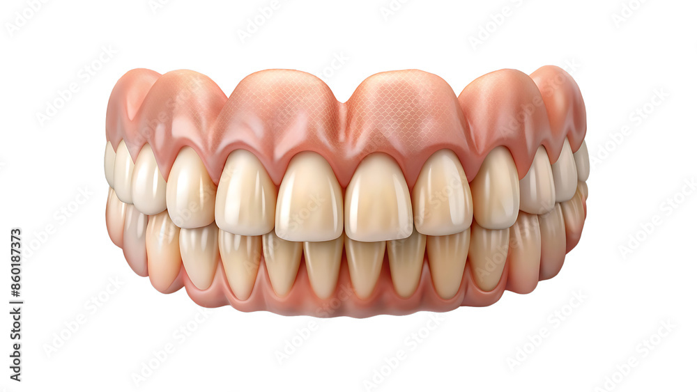Teeth Isolated On Transparent Background
