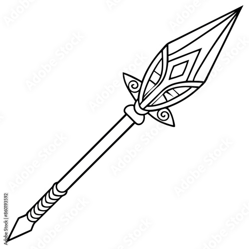 An assortment of calligraphic arrows
