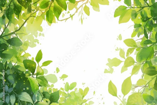 green leaves background © Fathur