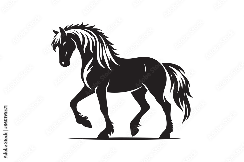Obraz premium modern horse racing vectors.