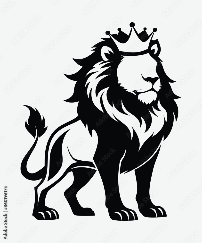 Lion Silhouette vector Lion Silhouette vector