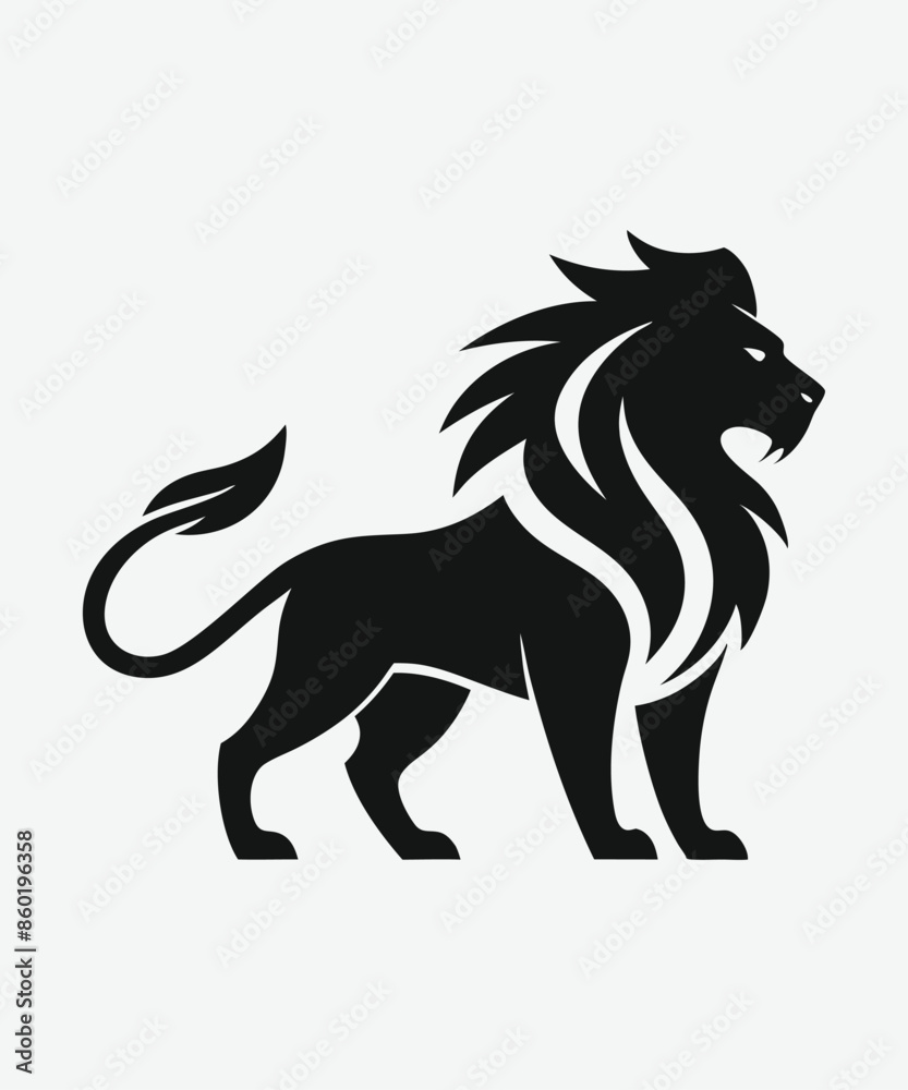 Lion Silhouette vector Lion Silhouette vector