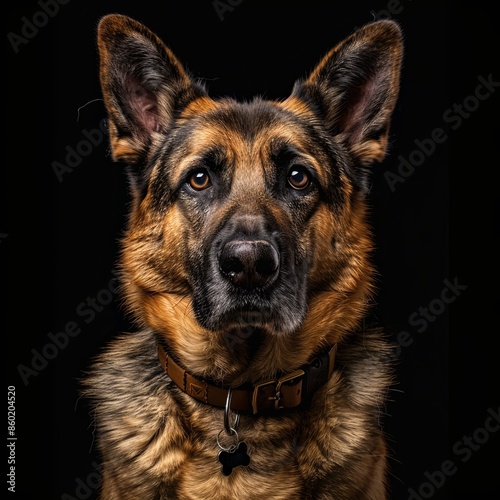 portrait of a dog