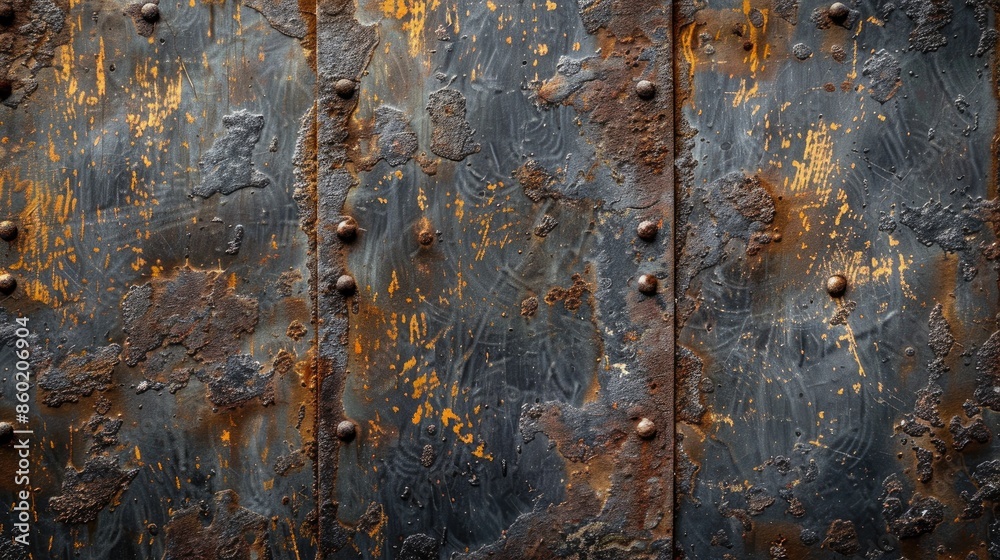 Aged steel background with space for text Aged steel background with space for text