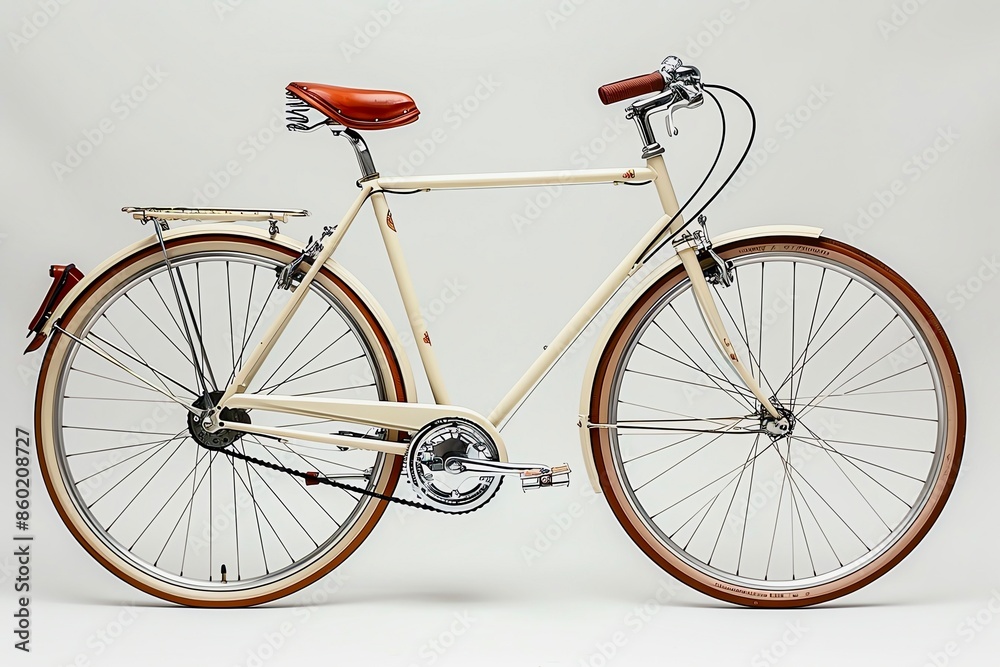 White Bicycle A simple white bicycle against a white background White Bicycle A simple white bicycle against a white background