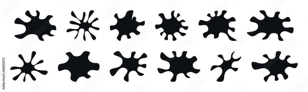 Set of hand drawn stars. Simple blot icons with different number of rays. Cute simple elements with grunge style, set of creative shape. Retro style elements for design, posters, stickers, banners Set of hand drawn stars. Simple blot icons with different number of rays. Cute simple elements with grunge style, set of creative shape. Retro style elements for design, posters, stickers, banners