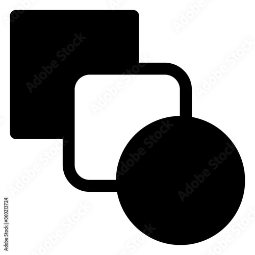blend  glyph  icon vector illustration isolated on white background