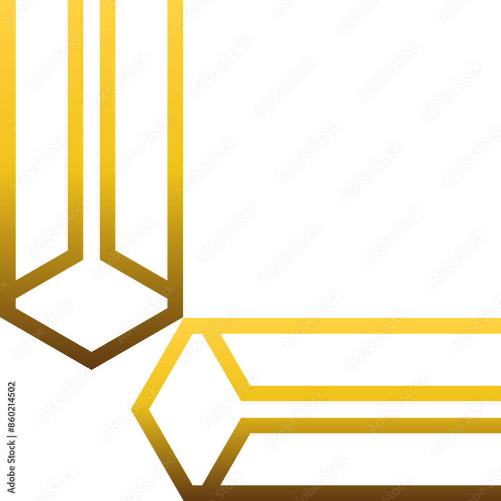 luxury golden geometry pattern element luxury golden geometry pattern element