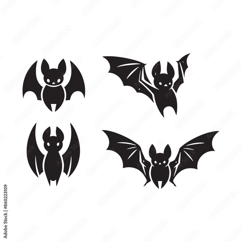 Minimalist bat silhouette for diverse artistic endeavors - bat black vector
Minimalist bat silhouette for diverse artistic endeavors - bat black vector
