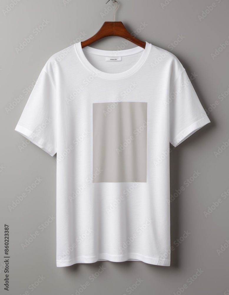 White Tshirt mock up. White Tshirt mock up.