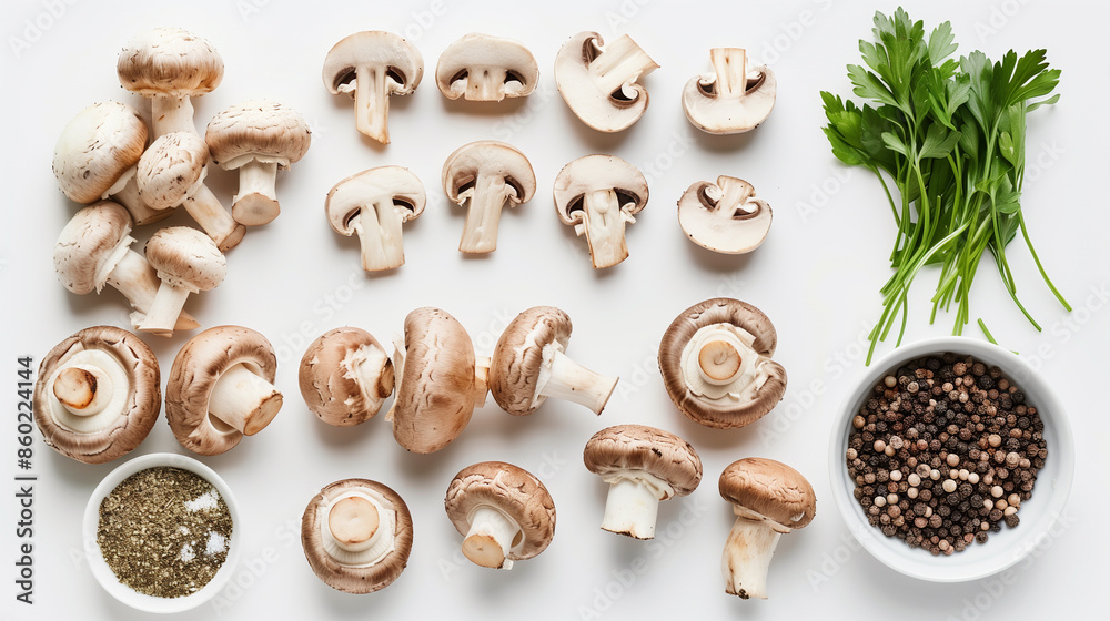 Mushroom Stroganoff deconstructed | A creamy, savory dish with mushrooms and onions served over eggless noodles Mushroom Stroganoff deconstructed | A creamy, savory dish with mushrooms and onions served over eggless noodles